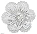 NOVICA Handmade .925 Sterling Silver Brooch Pin Filigree Floral Indonesia 'Beautiful Roses'