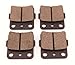 Front Brake Pads for Honda ATV TRX420 Fe FM FPA FPE FPM Rancher 420 4x4 2010-2013