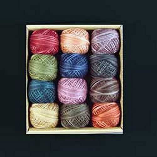 Valdani 3-Strand Cotton Embroidery Floss 12-Ball European Heirloom Collection (3SF-Eheirloom)