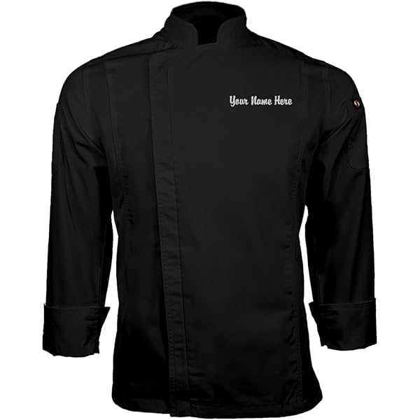 Amazon.com: ChefsCloset Long Sleeve William Chef Coat, Modern