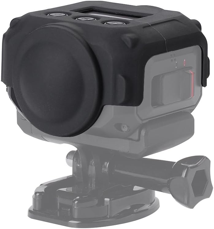 RuleaxAsi Camera Protective Lens Cover Silicone Cover Case for Garmin VIRB 360 Camera