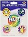 Beistle 60's Party Buttons