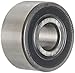 SKF 3201 A-2RS1TN9/MT33 Double Row Ball Bearing, Converging Angle Design, 32° Contact Angle, ABEC 1 Precision, Double Sealed, Plastic Cage, Normal Clearance, 12mm Bore, 32mm OD, 5/8