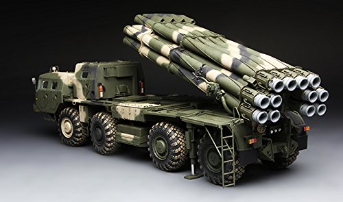 Meng SS-009 Russian Long Range Rocket Launcher 9A52-2 Smerch 1/35 Scale Model Kit