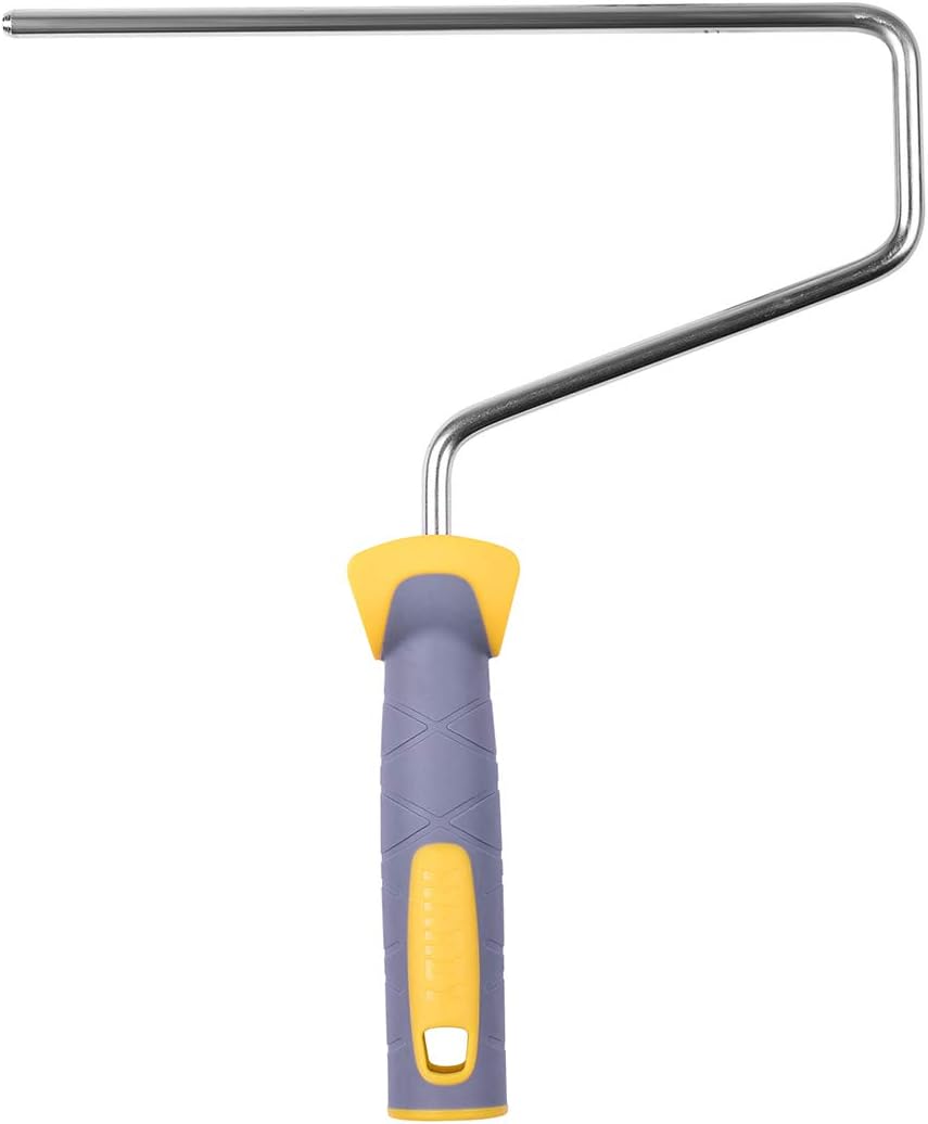 HARDY WORKING TOOLS Maxprofi A0180-513000 Paint Roller 12 25 cm Mi 48 mm with 2K Handle and Cuvette, Yellow, 1 Litre - Image 3