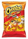 Cheetos Jumbo Puffed Flamin' Hot Snacks, 9.75oz Bags (Pack of 10)