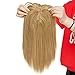 Clip in Toppers 9 Inch Synthetic Hairpiece Blonde