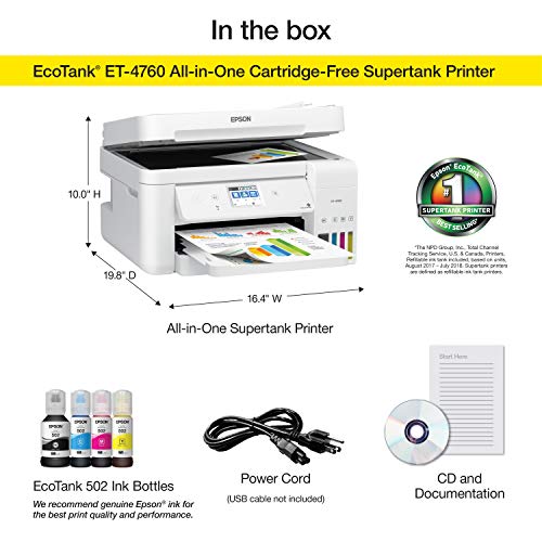 Epson EcoTank ET-4760 Printer - Image 5
