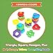 Jumbo Nuts and Bolts Set with Toy Storage and eBook | Montessori Toddler Rainbow Matching Game Activities | Fine Motor Skills Autism Educational Toys for Baby, 1, 2, 3 Year Old Boy and Girl | 24 pc