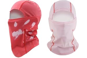Unisex Heat Reactive Balaclava,Temperature Sensitive Color Changing Mask for Skiing Hiking,Full Thermal Head Wrap Face Mask