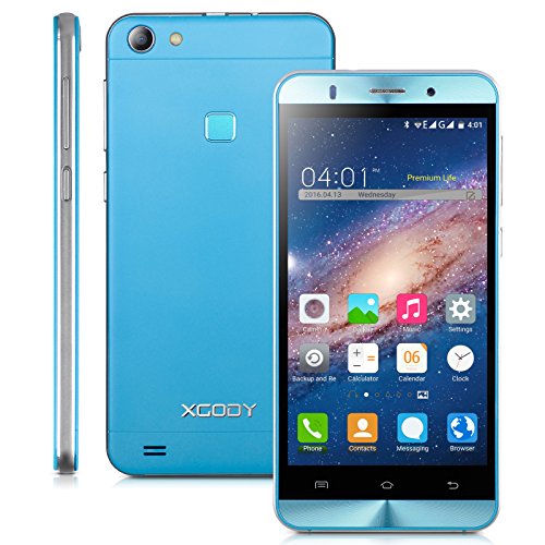 Xgody X15 Celular Unlocked 5 Inch HD Android 5.1 Dual SIM 