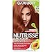 Garnier Nutrisse Ultra Color Nourishing Permanent Hair Color Cream, RZ4 Intense Bronze Red Scarlet Ronze (1 Kit) Red Hair Dye (Packaging May Vary), Pack of 1