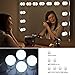 LED Vanity Mirror Lights kit - MRah Hollywood Style Makeup Mirror Lights with 10 Dimmable Bulbs, Lighting Fixture Strip for Makeup Vanity Table Set in Dressing Room(Mirror Not Included)