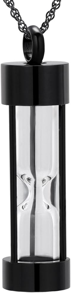 wonderful jewerly Hourglass Cremation Pendant Jewelry Hold Memorial Ashes Keepsake Urn Necklace Stainless Steel Ashe Necklace