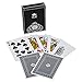 Ice - 100% Plastic Playing Cards, Premium Poker Sized Waterproof Standard Index Play Cards, Professional Casino Grade | Pack of 2