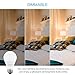 LUXRITE A19 LED Light Bulb 60W Equivalent, 3000K Soft White Dimmable, 800 Lumens, Standard LED Bulb 9W, E26 Base, Energy Star, Enclosed Fixture Rated, Perfect for Lamps and Home Lighting (6 Pack)
