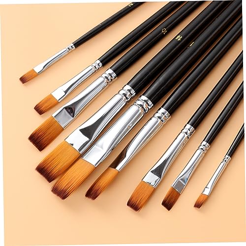 COHEALI 9pcs Drawing Professional Paint Brushes Artist Paint