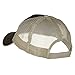 e4Hats.com Big Size Garment Washed Cotton Twill Mesh Cap - Brown Beige OSFM