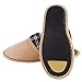 Ofoot Men's & Women's Casual Checked-Pattern Suedette Fabric Memory Foam Clog