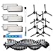 Theresa Hay Replacement Accessories kit for ILIFE A4s Robot Vacuum Cleaner Parts, Main Brush Hepa Filters Side Brush