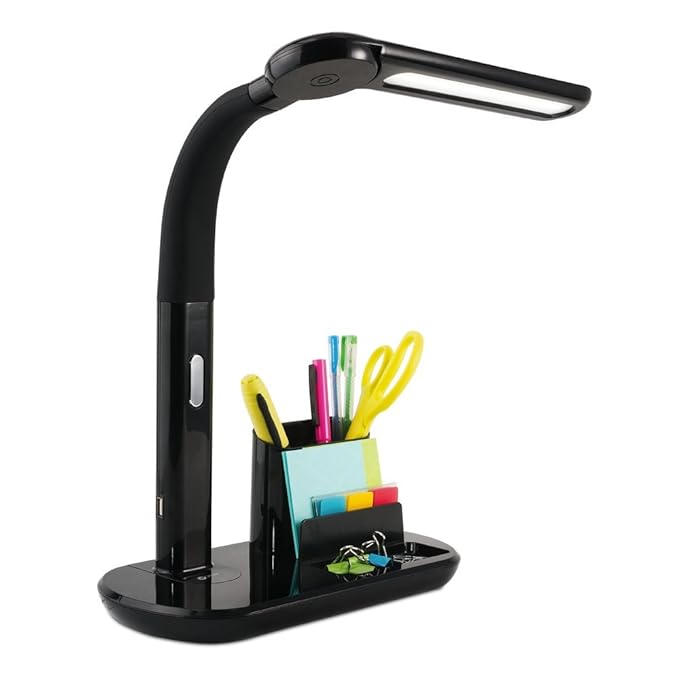 OttLite LED Pivoting Banker's Desk Lamp Amazon.co.uk Office Products