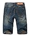 Juway Mens Twill Denim Casual Short