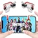 Anfiner Mobile Controller/Gaming Triggers/Phone Buttons Compatible with Fortnite/PUBG/Battle Royale/Knives Out/Free Fire FPS Mobile Games with Sharpshooter Sensitive Accessories 4Triggers