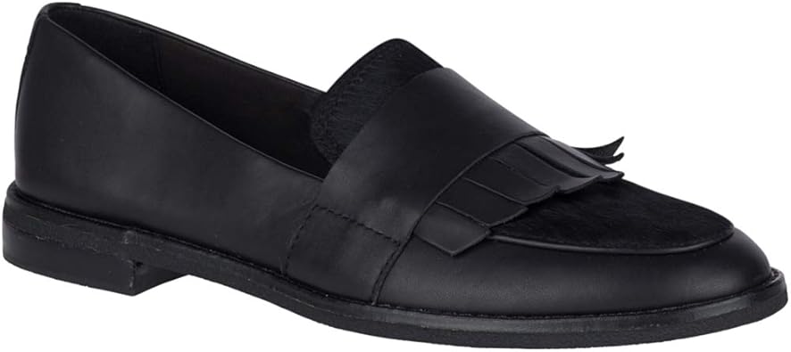 sperry black loafers
