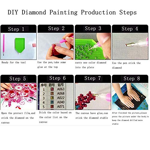 WISREMT DIY Diamond Painting Kit Full Drill Embroidery Cross Stitch Arts Craft Canvas Wall Home Decor Craft for Adults or Kids 30x40CM (A Turtle, 11.8\