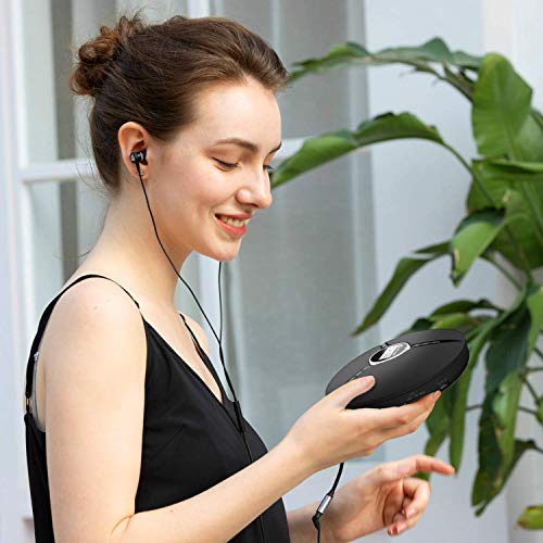 KLIM Discman - draagbare CD -speler met ingebouwde batterij, inclusief hoofdtelefoons in KLIM. Compact Mini CD-speler… - Afbeelding 5