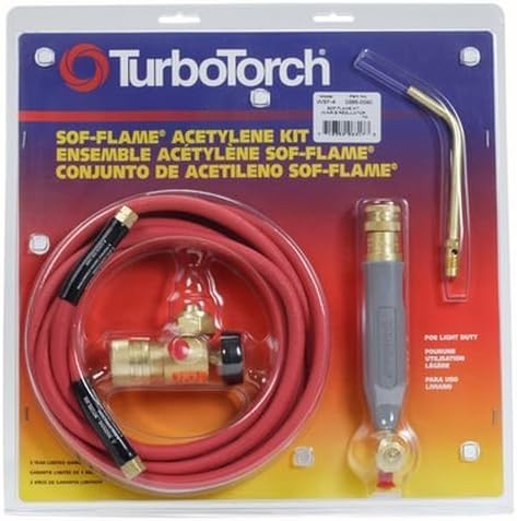 Victor TurboTorch 0386-0090 WSF-4 Torch Kit Sof-Flame, for B tank, Air Acetylene by Builders World Wholesale Distribution