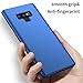 Arkour Compatible with Samsung Galaxy Note 9 Case, [Ultra-Thin & Lightweight] Matte Texture Hard Plastic Stylish Protective Slim Cover for Samsung Galaxy Note 9 (Blue)