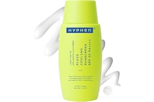 Hyphen Fluid Cooling Sunscreen SPF 50 PA++++ | Ultra Lightweight For Oily, Combination, Normal Skin | Broad Spectrum UVA/UVB 