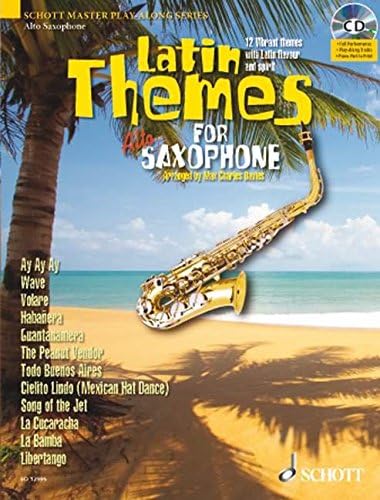 Latin Themes for Alto Sax (Schott Master Play-Along)