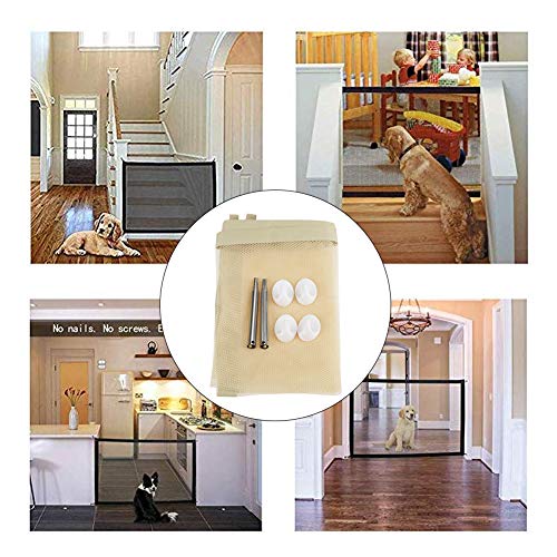 retractable pet safety door guard