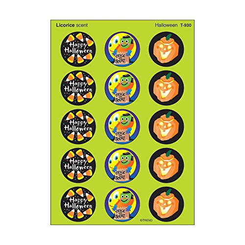 TREND enterprises, Inc. Halloween/Licorice Stinky Stickers, 60 ct.