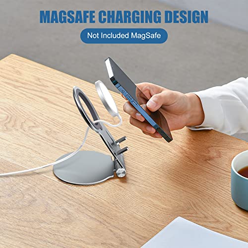 Phone Stand for MagSafe Charger,BENLANZHI Aluminum MagSafe Stand for
