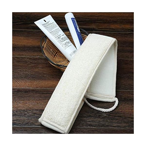 Exfoliating-Loofah-Back-Scrubber-Loofah-Pad-Natural-Plant-Materials-Bath-Loofa-Sponge-for-Shower-SPA-for-Men-and-Women Exfoliating Loofah Back Scrubber & Loofah Pad Natural Plant Materials Bath Loofa Sponge for Shower SPA for Men and Women