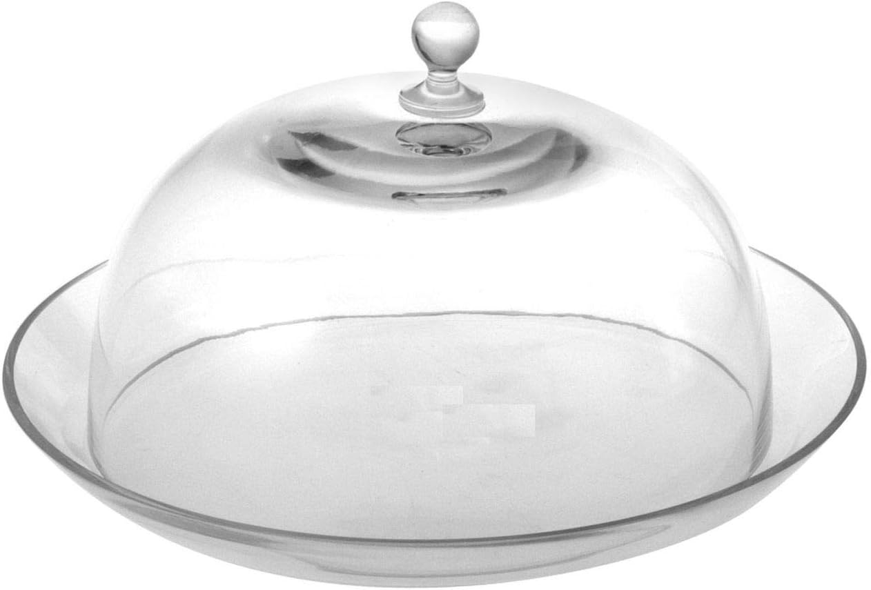 Teca Cupola Campana Vetro Con Base Presepe Diorama Statua Espositore