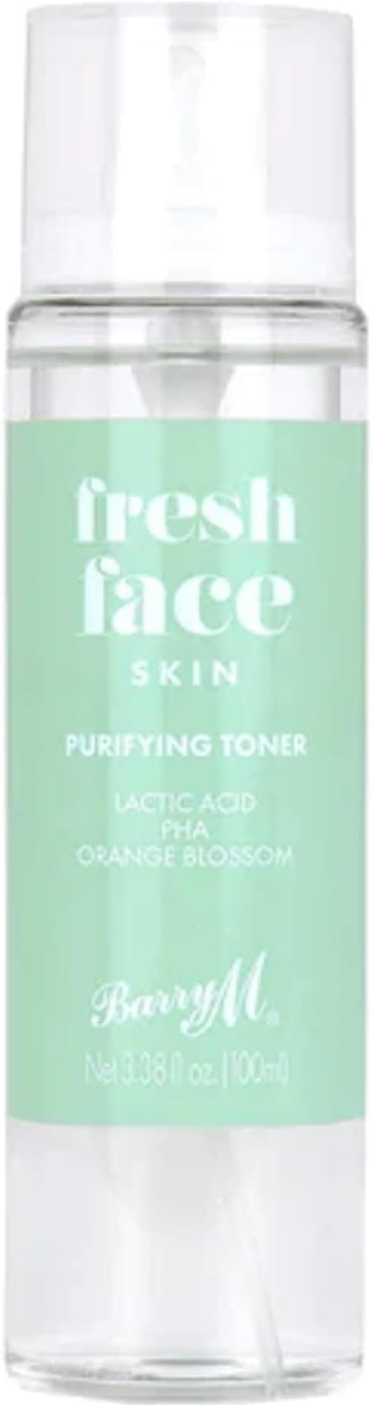 Barry M Fresh Face Skin Purifying Cleansing Toner Lactic Acid PHA Unclog Pores
