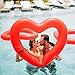 The Original Heart Pool Floats for Adults by LOTELI – Thicker & Stronger – Large Inflatable Pool Floats for Parties Bachelorette Wedding Float – River Lake Beach Raft - Durable & Easy to Inflate