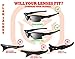 Seek Optics Replacement Sunglass Lenses for Oakley Flak Jacket XLJ - Shatterproof Technology to Replace a Scratched or Broken Lens in Existing Frames