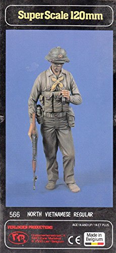 VER0566 120mm Verlinden Figure - North Vietnamese Regular [MODEL BUILDING KIT]