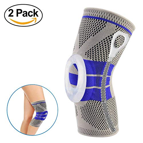thumbnail image 2 of Breathable Silicone Knee Brace Support For Dance 2 of 13