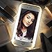 KIMI Selfie Light iPhonCase, Fashion Luxury Flash Mobile Led Cover, Increase Facial Light, (Rose Gold, iPhone 6/6s)