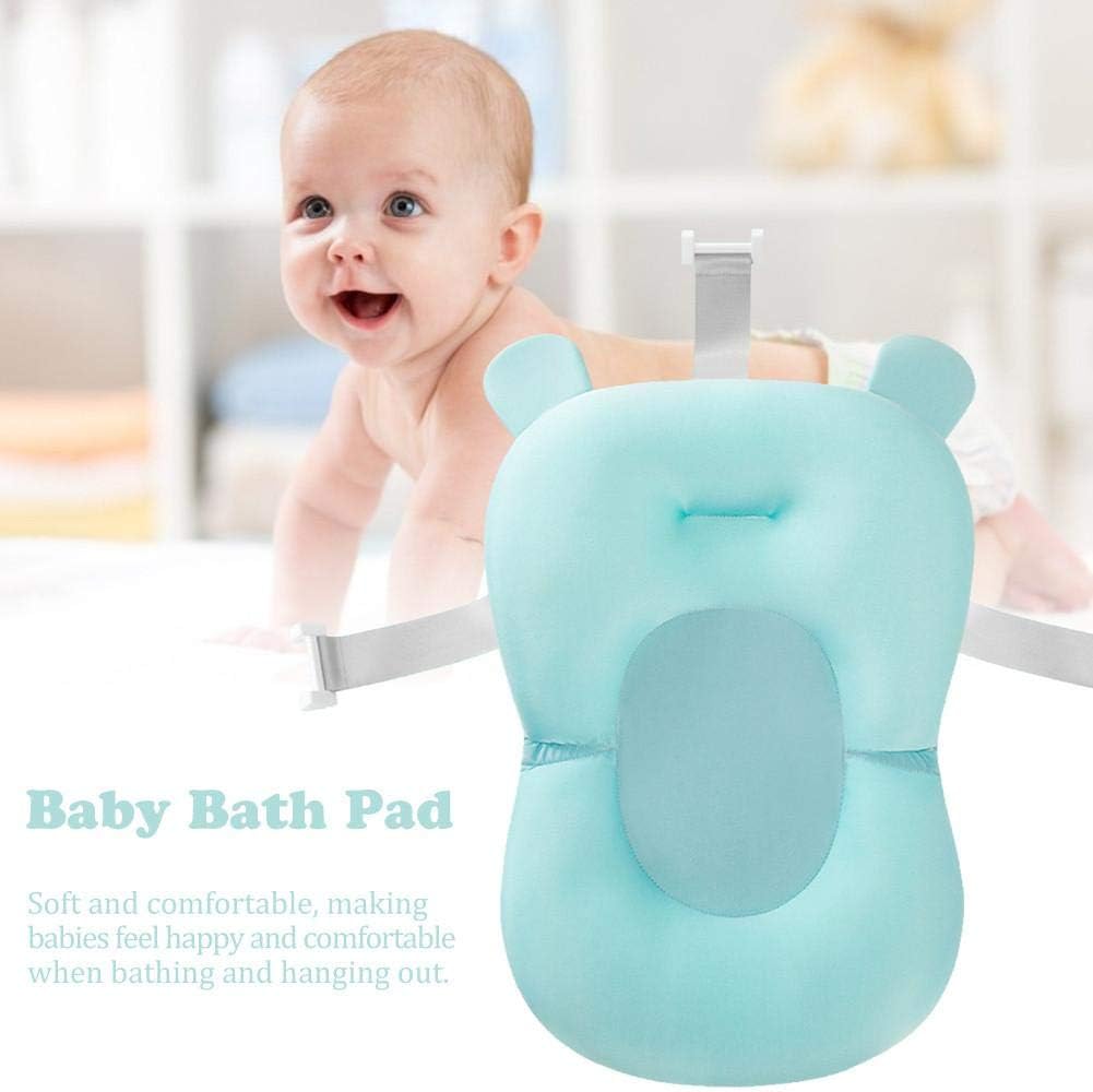 Coussin De Bain Bebe Baignoire Coussinet Suspension Bassin De Douche Coussin De Bain Flottant Pour Bebe Reglable De Douche De Bebe Sassoient La Maille Pour Le Nouveau Ne 53 X 38cm 48 X 36cm
