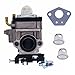 FitBest Replacement Carburetor for Walbro WYK-74 Husqvarna 145BT Kawasaki TE45DX Blower