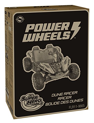 power wheels dc super hero girls dune racer