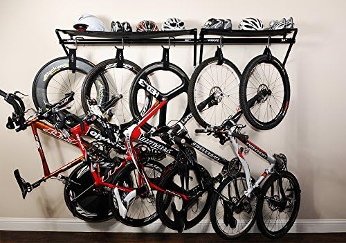 VeloGrip Home Storage 2-Bike Rack - Sx2 Black/Black