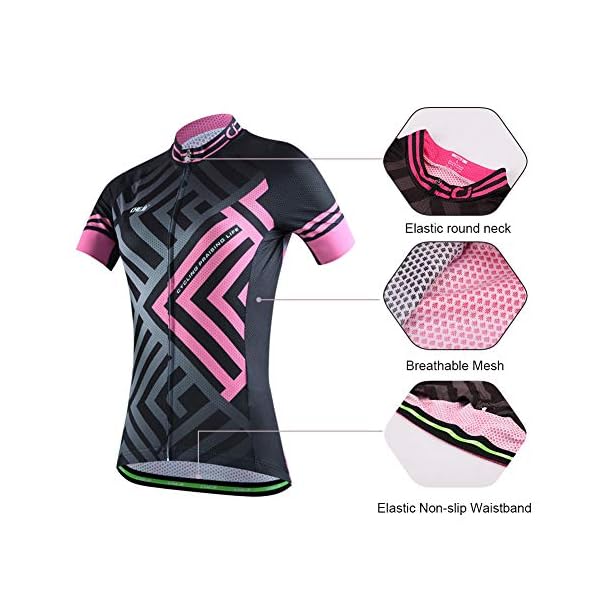 €38.99 SKYSPER Completo Abbigliamento Ciclismo, Set Abbigliamento Ciclismo  per Coppia Ciclismo Maglia Manica Corta + Pantaloni… - bikewebshop.it